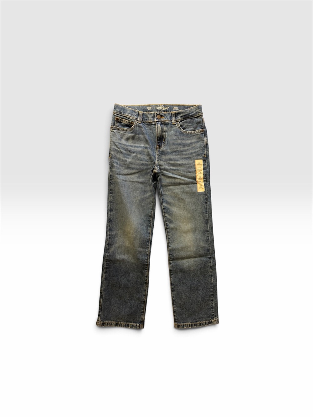 Cat & Jack Boys Blue Straight-Leg Jeans